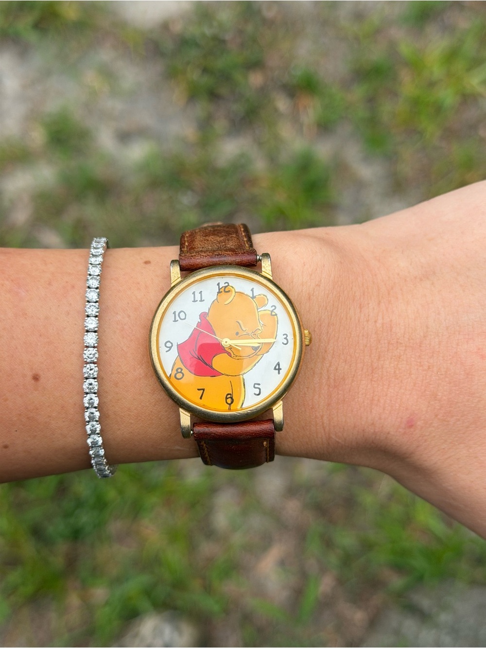 Vintage Disney Pooh bear watch